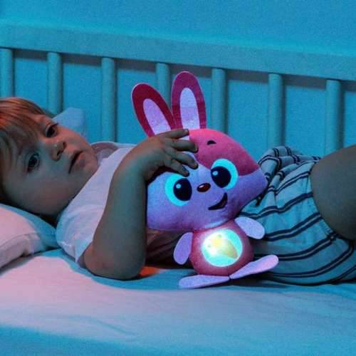 Plišane igračke sa zvukovima Moltó Gusy luz Baby Bunny Roza 7,5 cm Cijena