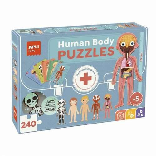 Puzzle Apli 19438 35 x 75 x 24 cm Ljudsko tijelo 240 Dijelovi Cijena
