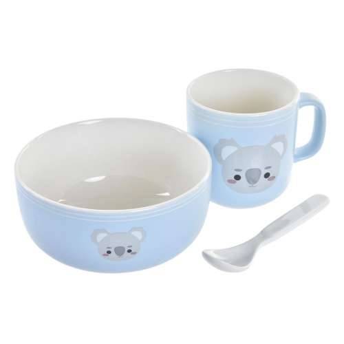 Set Dječjeg Posuđa DKD Home Decor Koala Cijena