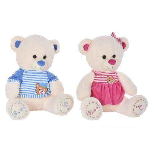 Plišani Medo DKD Home Decor Bež Plava Roza Children’s Medvjedi 25 x 25 x 50 cm (2 kom.) Cijena