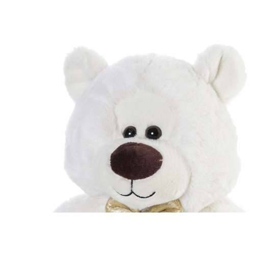 Plišani Medo DKD Home Decor Mašna Bijela zlatan Metal Children’s Medvjedi 30 x 40 cm 30 x 30 x 36 cm Cijena