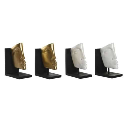 Grāmatbalsts DKD Home Decor Bijela zlatan Smola moderan Lice 30,5 x 10 x 22 cm (2 kom.) Cijena