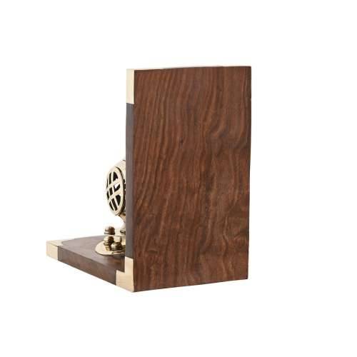 Grāmatbalsts DKD Home Decor 30 x 10 x 16 cm Vintage Mesing Cijena
