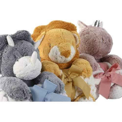 Poklon Set za Bebu Home ESPRIT Rumena Plava Roza Poliester (3 kom.) Cijena