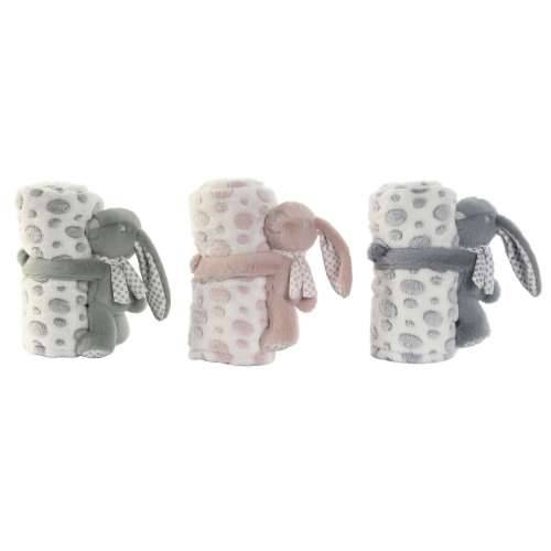 Poklon Set za Bebu Home ESPRIT Plava Zelena Roza Poliester (3 kom.) Cijena
