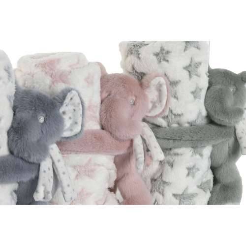 Poklon Set za Bebu Home ESPRIT Plava Zelena Roza Poliester (3 kom.) Cijena