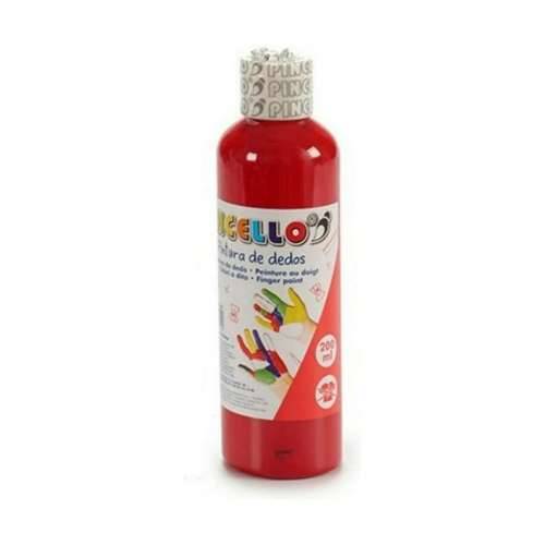 Slikanje prstima Pincello FP200-R Crvena 200 ml (12 kom.) Cijena