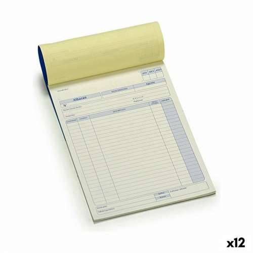 Knjiga otpremnica Pincello AR1607150 50 Listovi 21 x 0,5 x 28,5 cm (12 kom.) Cijena