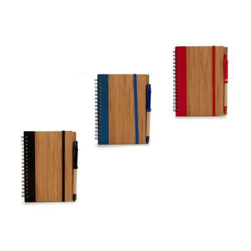 Spiralni Blok s Kemijskom Olovkom Pincello AR1810133 1 x 16 x 12 cm Bambus (12 kom.) Cijena