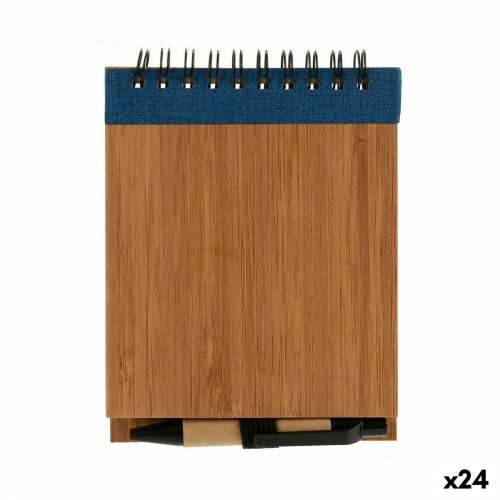 Spiralni Blok s Kemijskom Olovkom Pincello AR1810135 1 x 10 x 13 cm Bambus (24 kom.) Cijena