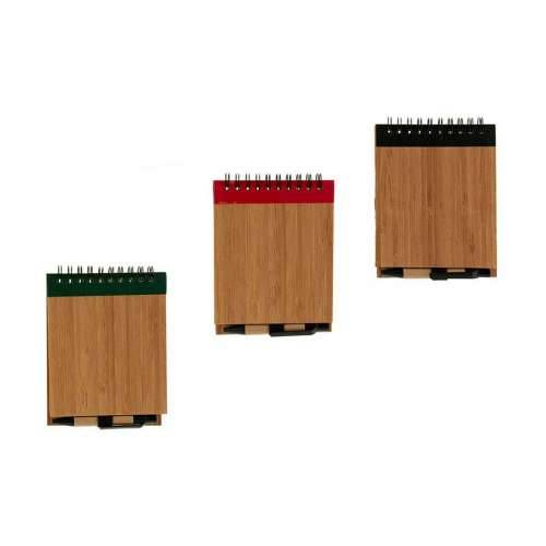 Spiralni Blok s Kemijskom Olovkom Pincello AR1810135 1 x 10 x 13 cm Bambus (24 kom.) Cijena