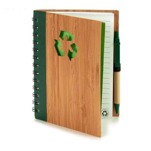 Spiralni Blok s Kemijskom Olovkom Pincello AR1810136 1 x 18 x 14 cm Bambus (12 kom.) Cijena