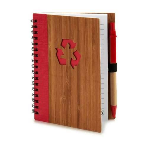 Spiralni Blok s Kemijskom Olovkom Pincello AR1810137 1 x 16 x 12 cm Bambus (12 kom.) Cijena