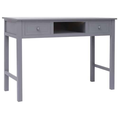 Pisaći stol sivi 110 x 45 x 76 cm drveni Cijena