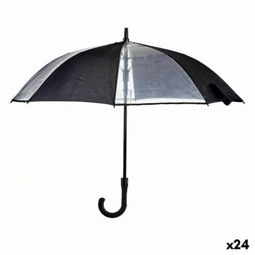 Kišobran Crna Providan Metal Tkanina 96 x 96 x 84,5 cm (24 kom.) Cijena