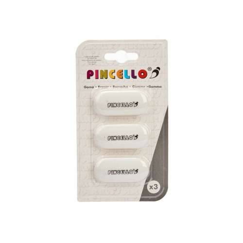 Set Gumica za Brisanje Pincello 484 Bijela (12 kom.) Cijena