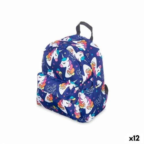 Školski Ruksak Pincello 586 Pisana 28 x 12 x 22 cm Jednorog (12 kom.) Cijena