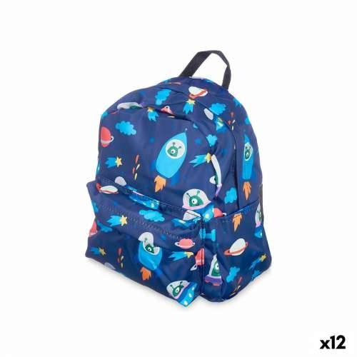 Školski Ruksak Pincello 589 Pisana 28 x 12 x 22 cm Svemirski Brod (12 kom.) Cijena