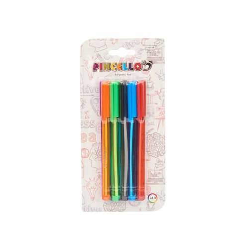 Set Kemijskih Olovaka Pincello 494 Plava Crvena Zelena Pisana Oranžna (12 kom.) Cijena