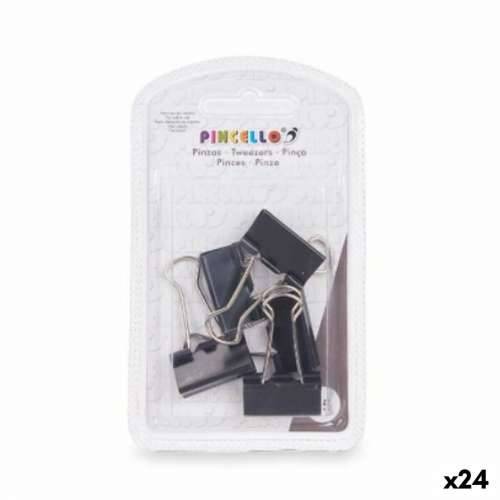 Stezaljke Pincello 391 Crna Metal Spajalica Srednji (24 kom.) Cijena