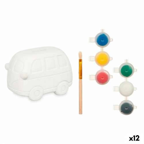 Kasica prasica za bojanje Pincello BS2207 Bijela 12,4 x 8,6 x 9,9 cm Kombi (12 kom.) Cijena