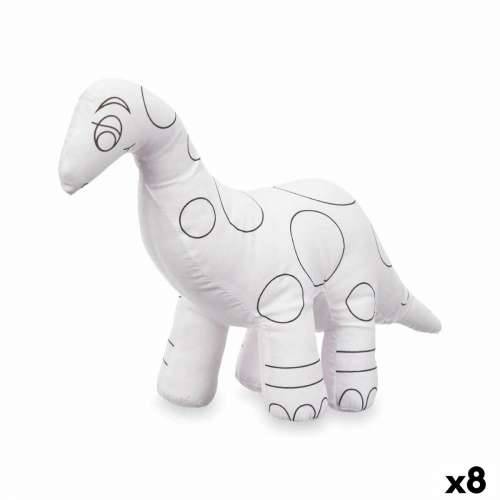 Plišanac za bojanje Pincello ST205 Bijela Crna Tkanina 28 x 22 x 9 cm Dinosaur (8 kom.) Cijena