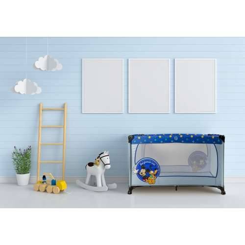 Putna Kolijevka Mickey Mouse CZ10607 120 x 65 x 76 cm Plava Cijena