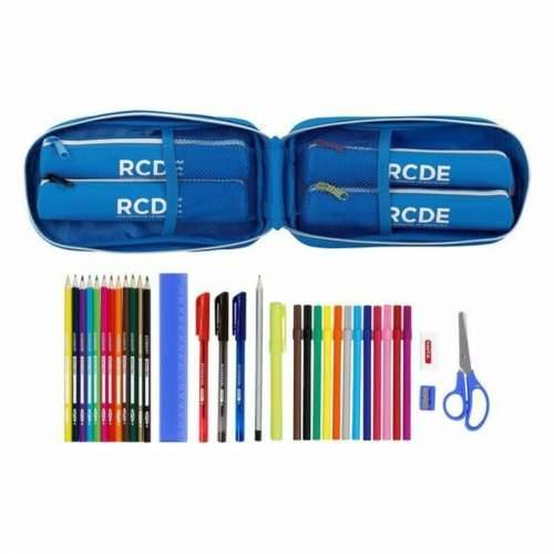 Pernica ruksak RCD Espanyol Plava Bijela 12 x 23 x 5 cm (33 Dijelovi) Cijena