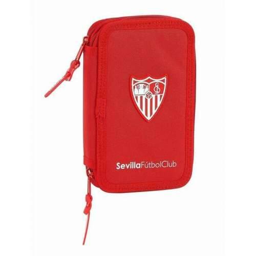 Dvostruka pernica Sevilla Fútbol Club M854 Crvena 12.5 x 19.5 x 4 cm (28 Dijelovi) Cijena