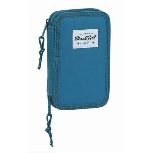 Dvostruka pernica BlackFit8 M854 Plava 12.5 x 19.5 x 4 cm (28 Dijelovi) Cijena