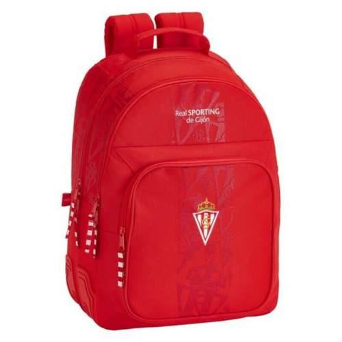 Školski Ruksak Real Sporting de Gijón Crvena Cijena