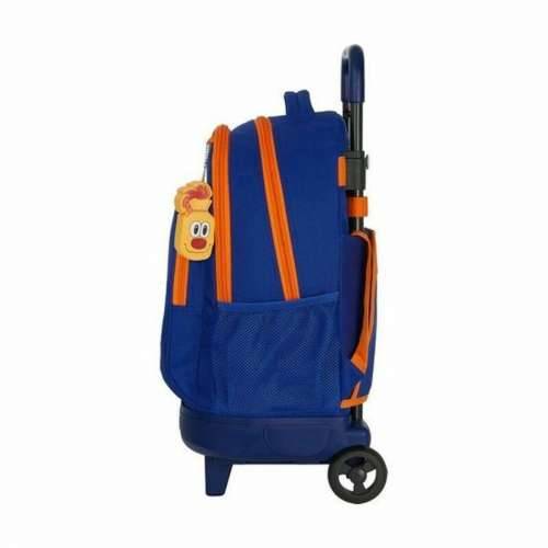 Školski Ruksak s Kotačima Compact Valencia Basket M918 Plava Oranžna (33 x 45 x 22 cm) Cijena