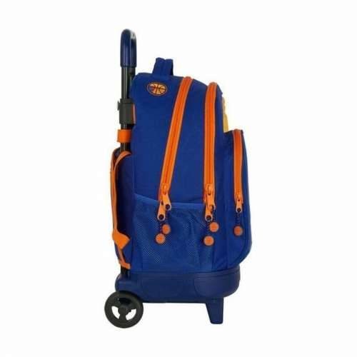 Školski Ruksak s Kotačima Compact Valencia Basket M918 Plava Oranžna (33 x 45 x 22 cm) Cijena
