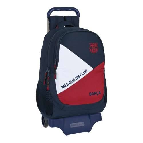 Školski Ruksak s Kotačima F.C. Barcelona Corporativa Plava Granatna 32 x 44 x 16 cm Cijena