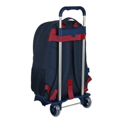 Školski Ruksak s Kotačima F.C. Barcelona Corporativa Plava Granatna 32 x 44 x 16 cm Cijena