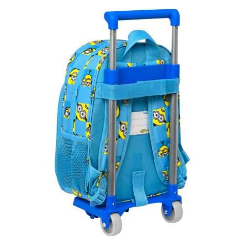 Školski Ruksak s Kotačima Minions Minionstatic Plava (26 x 34 x 11 cm) Cijena