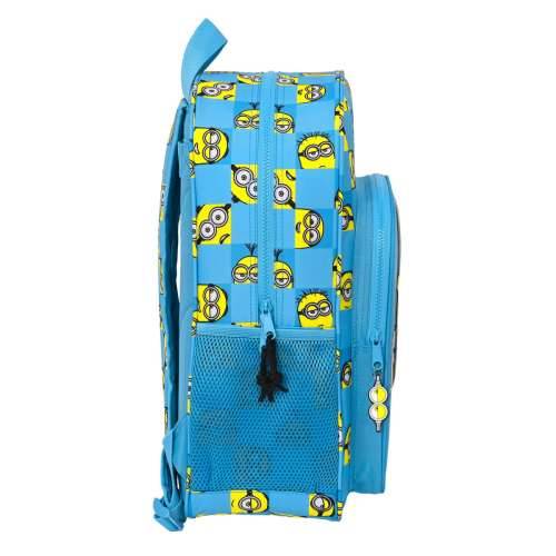 Školski Ruksak Minions Minionstatic Plava 33 x 42 x 14 cm Cijena
