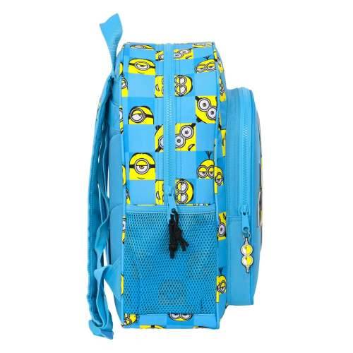 Školski Ruksak Minions Minionstatic Plava 32 x 38 x 12 cm Cijena