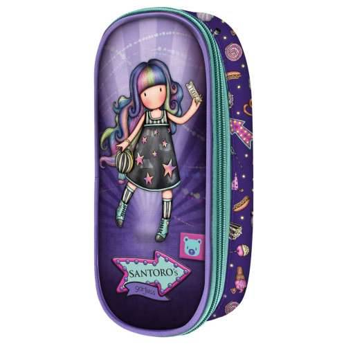 Školska Pernica Gorjuss Up and away Vijoličasta (10 x 23 x 6 cm) Cijena