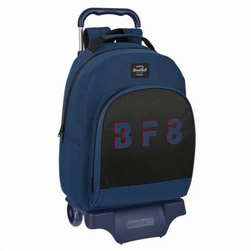 Školski Ruksak s Kotačima BlackFit8 Urban Crna Mornarsko plava (32 x 42 x 15 cm) Cijena