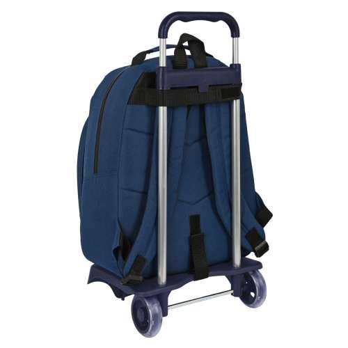 Školski Ruksak s Kotačima BlackFit8 Urban Crna Mornarsko plava (32 x 42 x 15 cm) Cijena