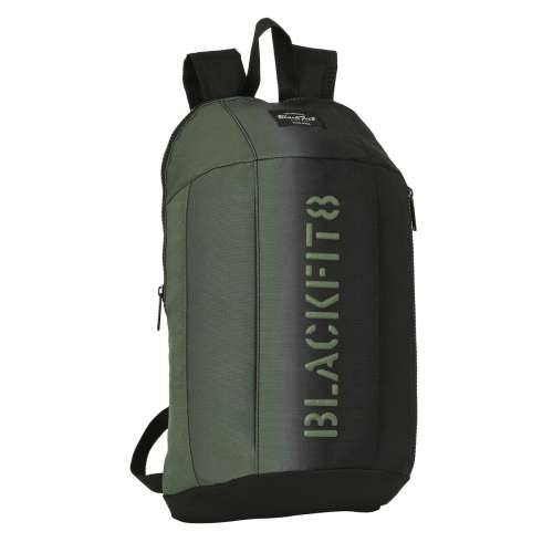 Dječji Ruksak BlackFit8 Gradient Mini Crna Vojno zelena (22 x 39 x 10 cm) Cijena