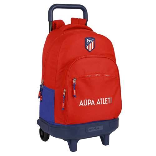Školski Ruksak s Kotačima Atlético Madrid Crvena Mornarsko plava (33 x 45 x 22 cm) Cijena