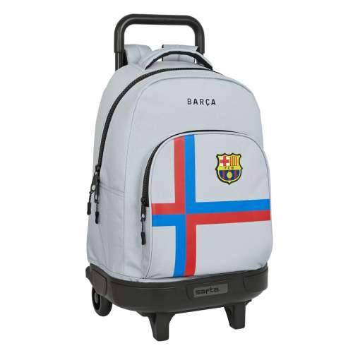 Školski Ruksak s Kotačima F.C. Barcelona Siva (33 x 45 x 22 cm) Cijena