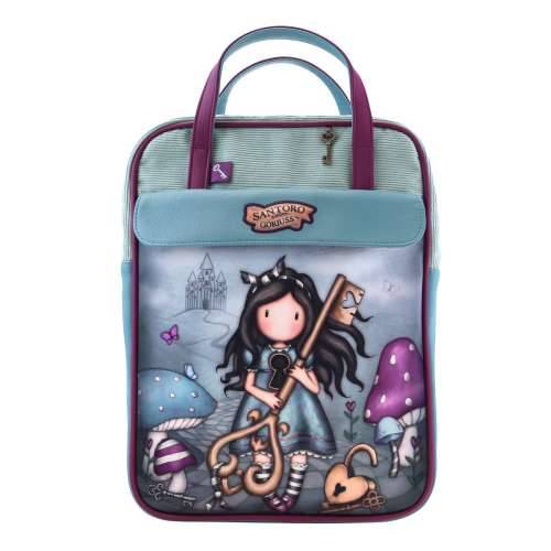 Ruksak Gorjuss Curiosity Siva Zelena (27 x 10 x 37 cm) Cijena