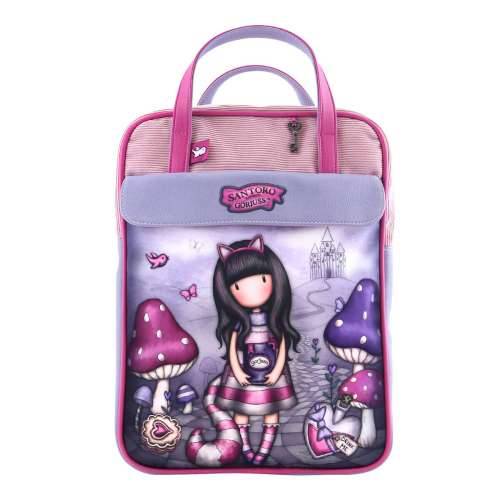 Ruksak Gorjuss Cheshire cat Roza Vijoličasta (27 x 10 x 37 cm) Cijena