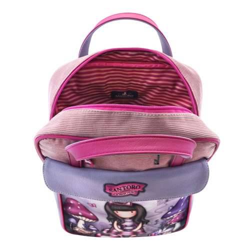 Ruksak Gorjuss Cheshire cat Roza Vijoličasta (27 x 10 x 37 cm) Cijena