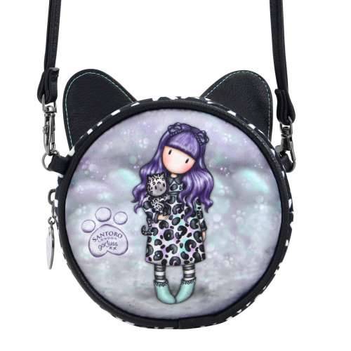 Torba na Rame Gorjuss Smitten kitten Crna Bijela (13,5 x 5,5 x 13,5 cm) Cijena