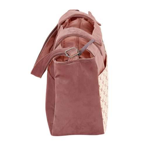 Torba za promjenu pelena Safta Marsala Roza (46 x 26 x 15 cm) Cijena