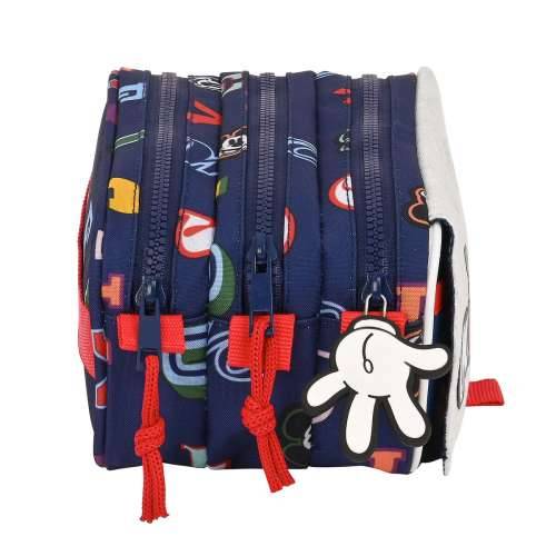 Trostruka pernica Mickey Mouse Clubhouse Only one Mornarsko plava 21,5 x 10 x 8 cm Cijena